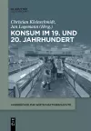 Konsum im 19. und 20. Jahrhundert cover