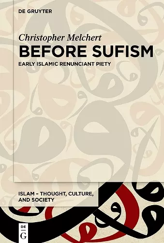Before Sufism cover