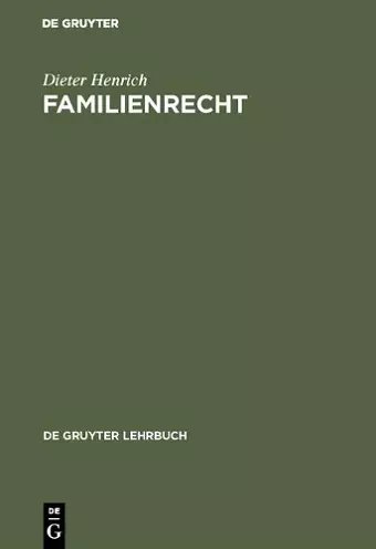 Familienrecht cover