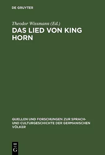 Das Lied von King Horn cover