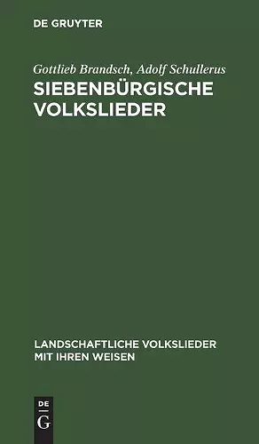 Siebenbürgische Volkslieder cover