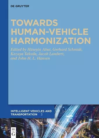 Towards Human-Vehicle Harmonization cover