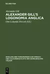 Alexander Gill's Logonomia Anglica cover