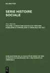 Structure Sociale Et Fortune Mobilière Et Immobilière À Grenoble En 1847 cover