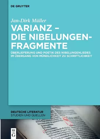 Varianz – die Nibelungenfragmente cover