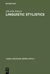 Linguistic stylistics cover