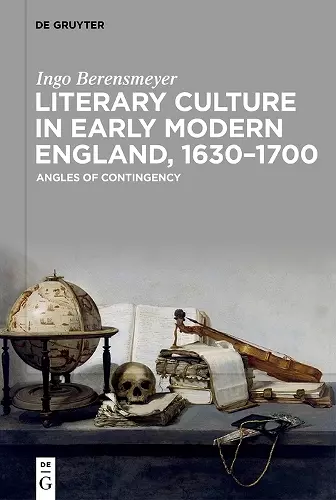 Literary Culture in Early Modern England, 1630–1700 cover