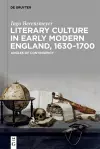 Literary Culture in Early Modern England, 1630–1700 cover