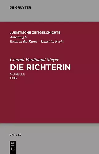 Die Richterin cover