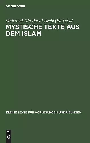Mystische Texte Aus Dem Islam cover