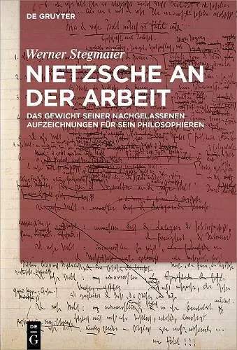 Nietzsche an der Arbeit cover