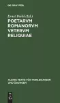 Poetarvm Romanorvm Vetervm Reliquiae cover