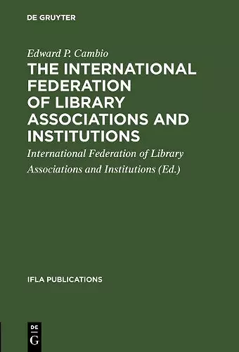 The International Federation of Library Associations and Institutions cover