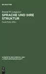 Sprache und ihre Struktur cover