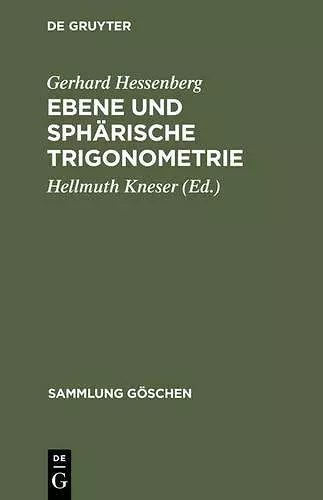 Ebene und sphärische Trigonometrie cover