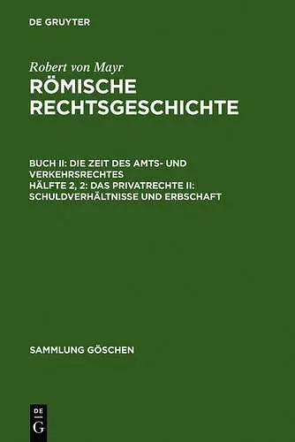 Das Privatrecht II cover