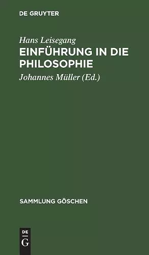 Einführung in die Philosophie cover
