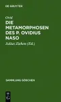 Die Metamorphosen des P. Ovidius Naso cover
