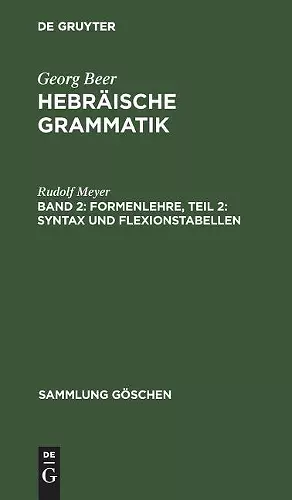 Formenlehre, Teil 2 cover