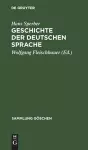 Geschichte der deutschen Sprache cover