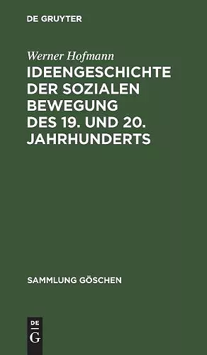 Ideengeschichte der sozialen Bewegung des 19. und 20. Jahrhunderts cover