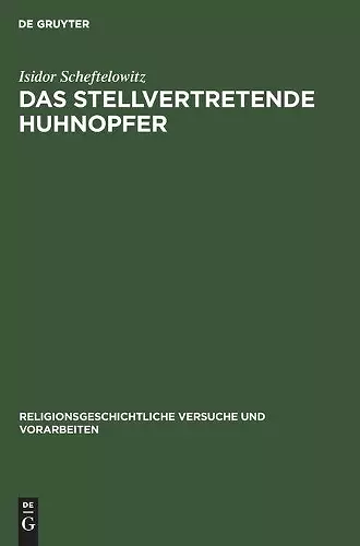 Das Stellvertretende Huhnopfer cover
