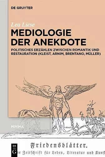 Mediologie der Anekdote cover