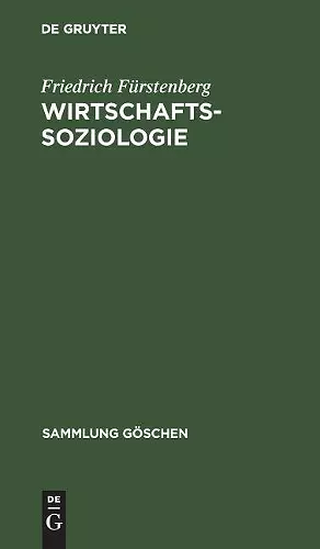 Wirtschaftssoziologie cover