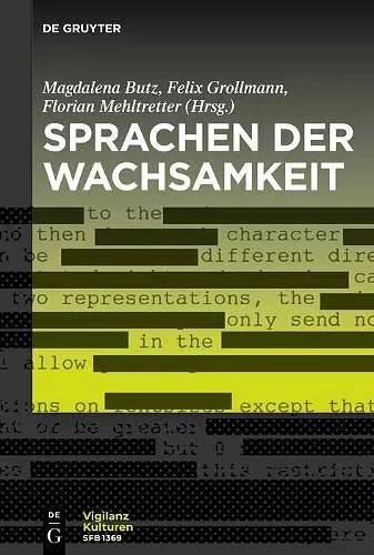 Sprachen der Wachsamkeit cover