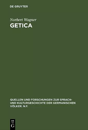 Getica cover