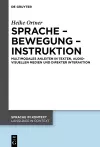 Sprache – Bewegung – Instruktion cover