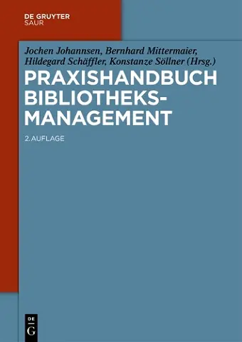 Praxishandbuch Bibliotheksmanagement cover