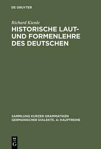 Historische Laut- und Formenlehre des Deutschen cover