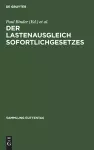 Der Lastenausgleich Sofortlichgesetzes cover