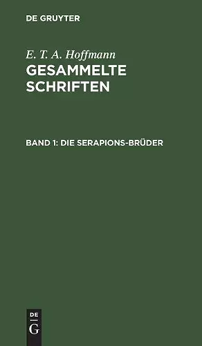 Die Serapions-Brüder cover