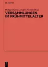 Versammlungen im Frühmittelalter cover