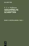 Gesammelte Schriften, Band 11, Erzählungen, Theil 1 cover