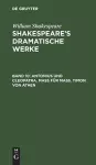 Antonius und Cleopatra. Maß für Maß. Timon von Athen cover