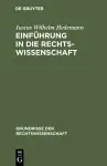 Einführung in die Rechtswissenschaft cover