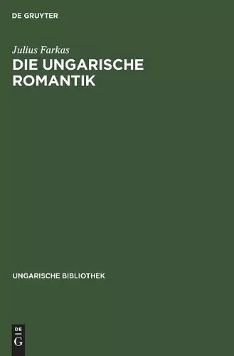 Die Ungarische Romantik cover