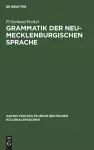 Grammatik Der Neu-Mecklenburgischen Sprache cover