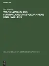 Wandlungen Des Fortpflanzungs-Gedankens Und -Willens cover