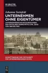 Unternehmen ohne Eigentümer cover