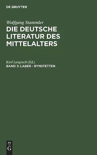 Laber - Rynstetten cover