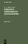 Firdosi's Königsbuch (Schahname), Sage I-XIII cover