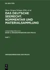 Georg Abraham: Das Deutsche Seerecht. Kommentar Und Materialsammlung. Band 3 cover