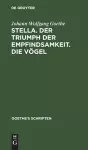 [Stella. Der Triumph Der Empfindsamkeit. Die Vögel] cover