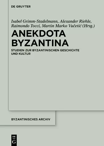 Anekdota Byzantina cover