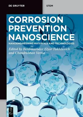 Corrosion Prevention Nanoscience cover