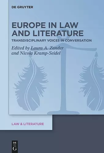 Europe in Law and Literature cover